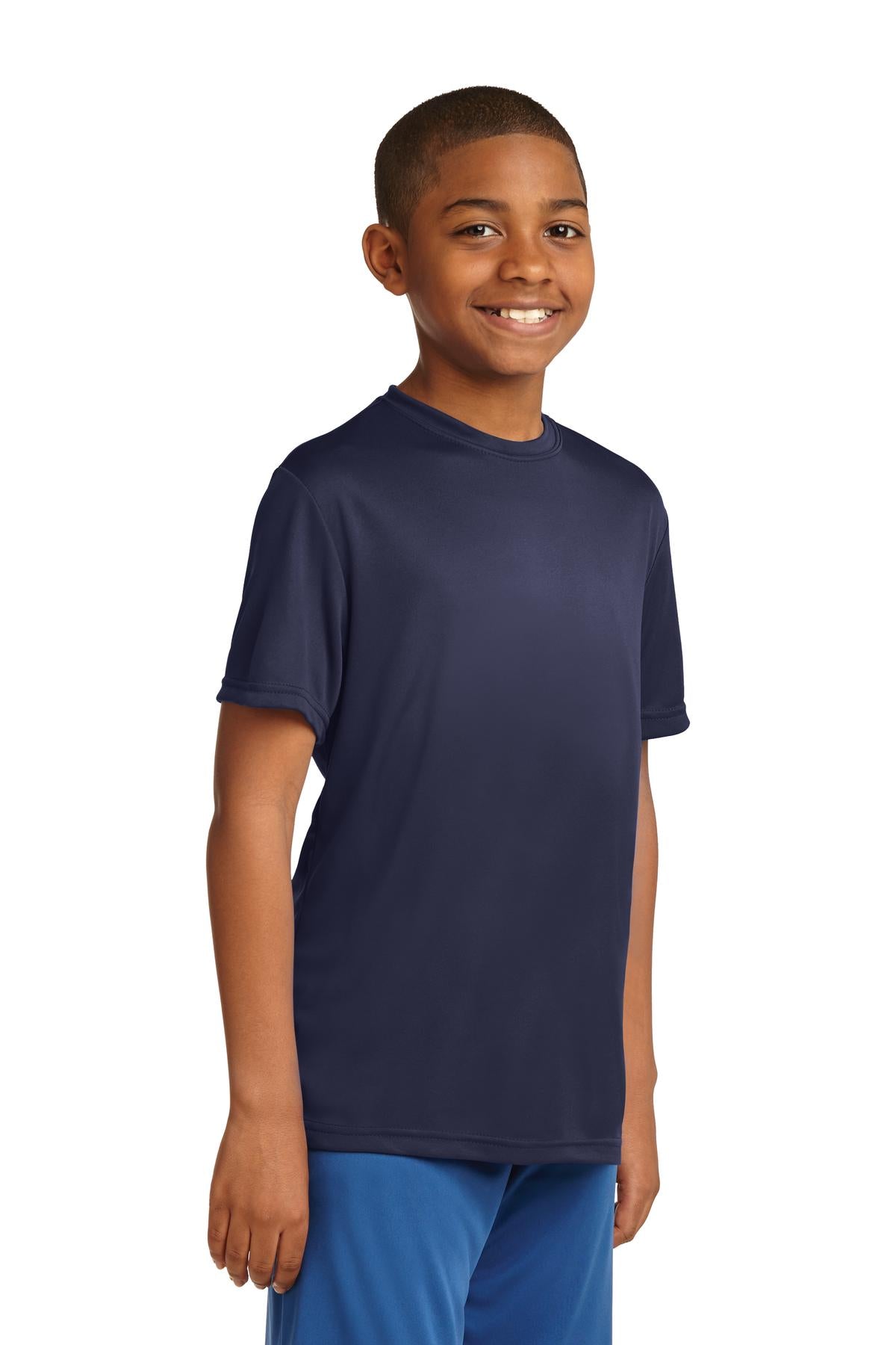 True Navy Sport-Tek Youth PosiCharge Competitor Tee. YST350