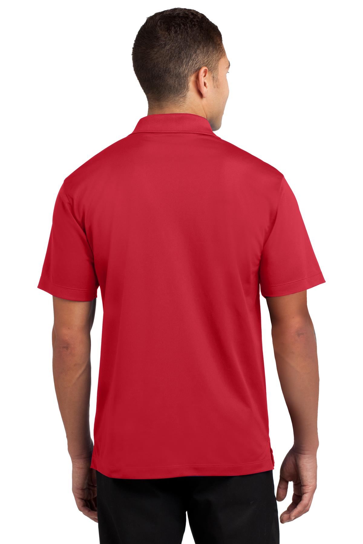 True Red Sport-Tek Micropique Sport-Wick Polo. ST650