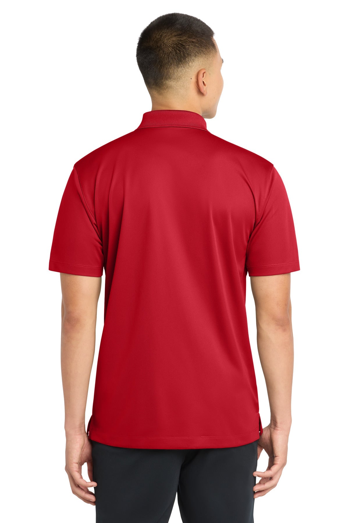 True Red Sport-Tek Micropique Sport-Wick Polo. ST650