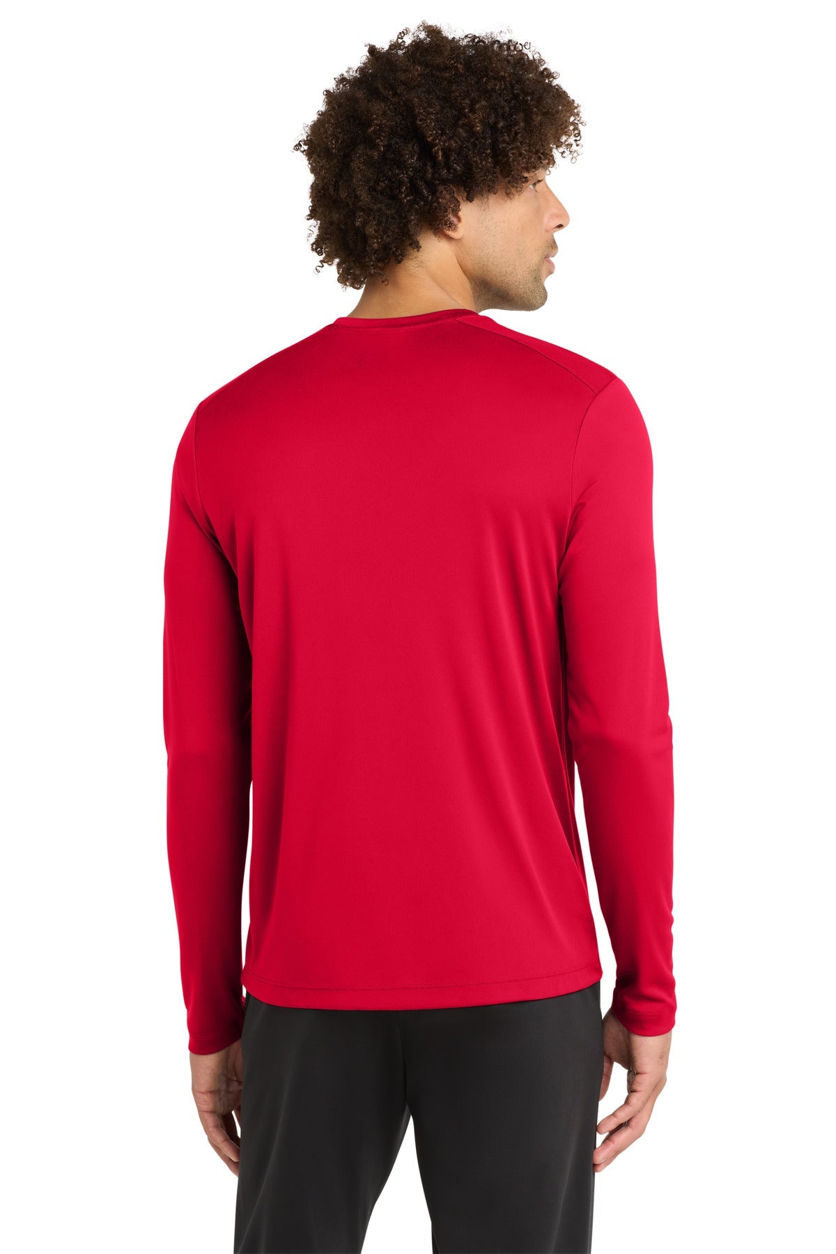 True Red Sport-Tek Posi-UV Pro Long Sleeve Tee. ST420LS