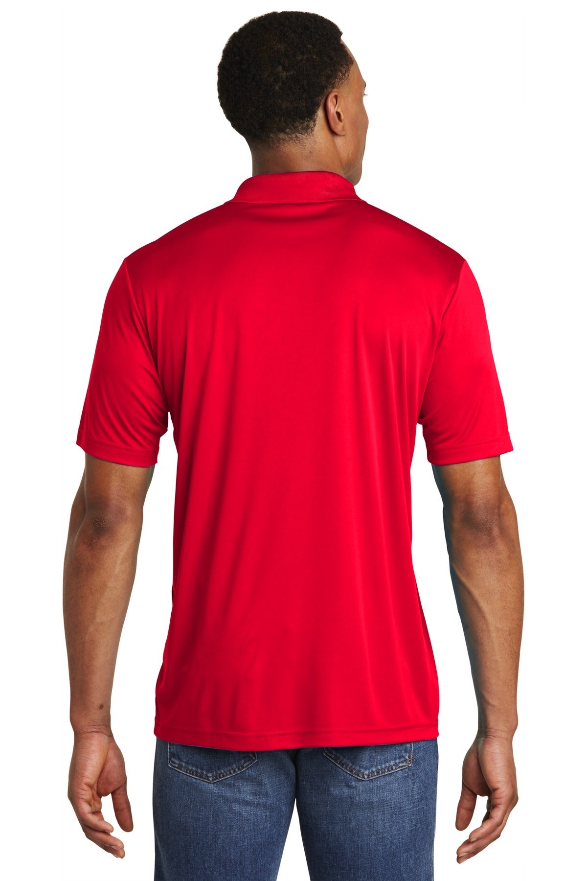 True Red Sport-Tek PosiCharge Competitor Polo. ST550