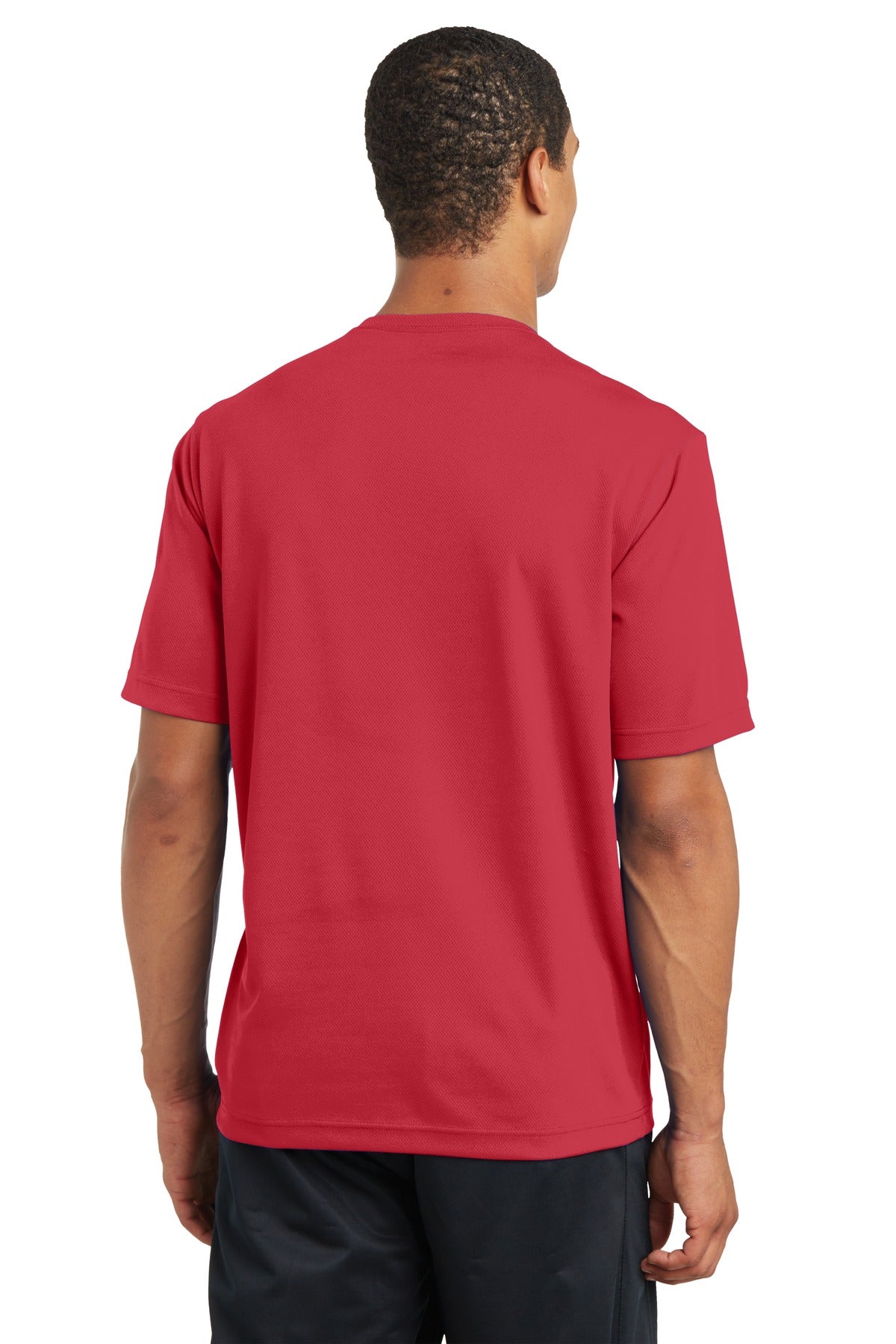 True Red Sport-Tek PosiCharge RacerMesh Tee. ST340
