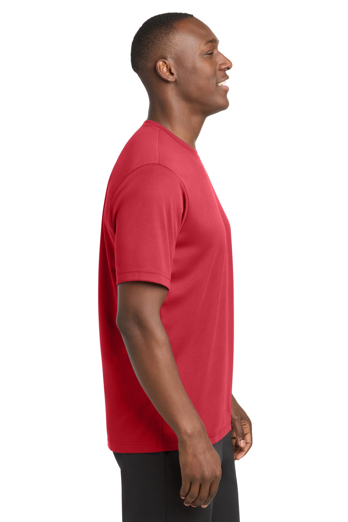 True Red Sport-Tek PosiCharge RacerMesh Tee. ST340
