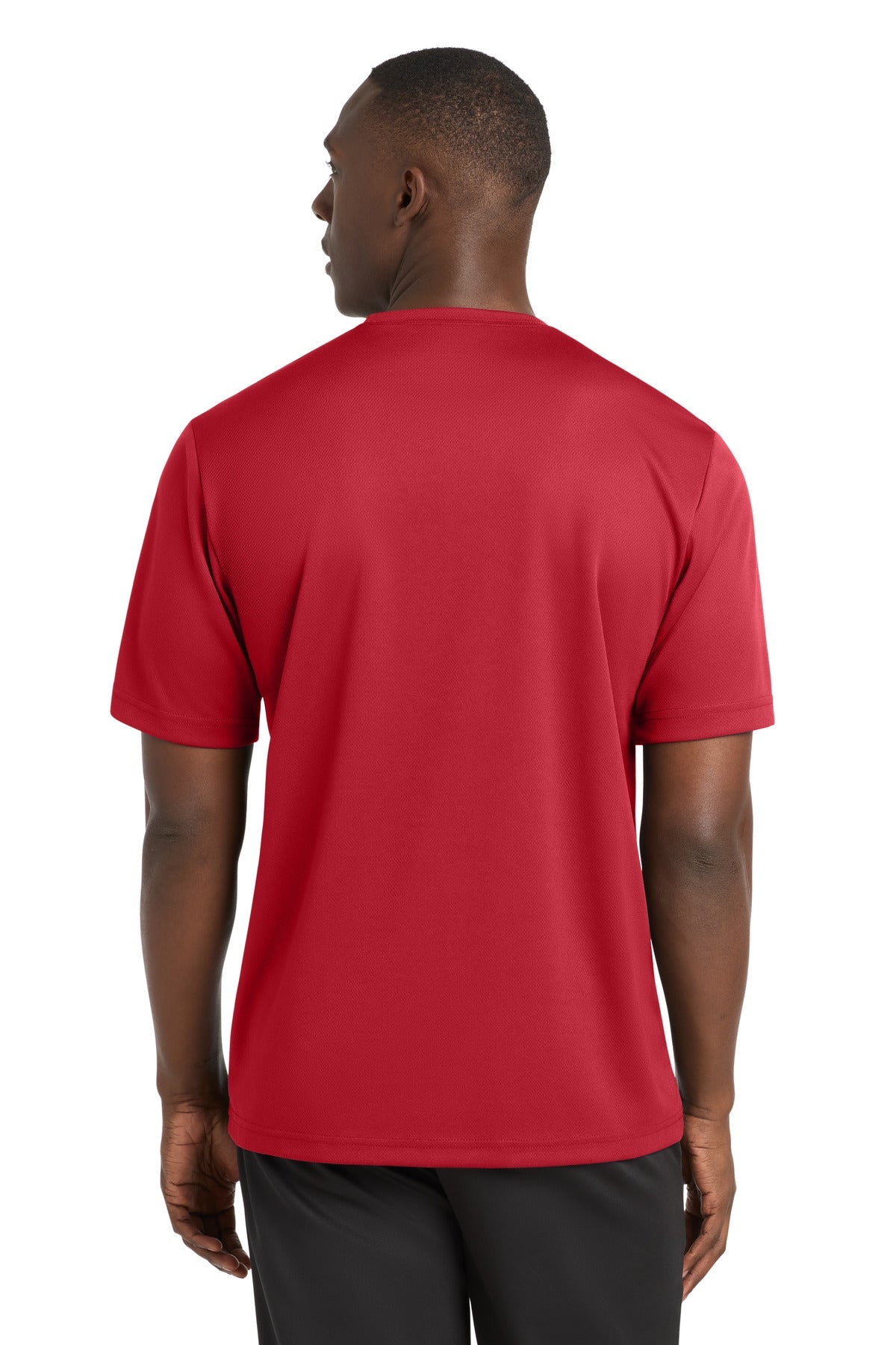 True Red Sport-Tek PosiCharge RacerMesh Tee. ST340