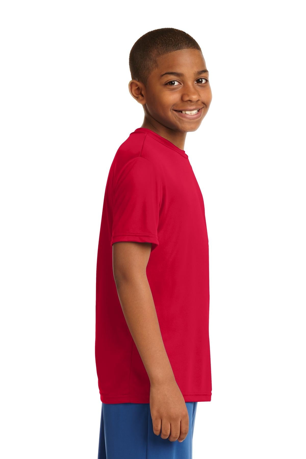True Red Sport-Tek Youth PosiCharge Competitor Tee. YST350