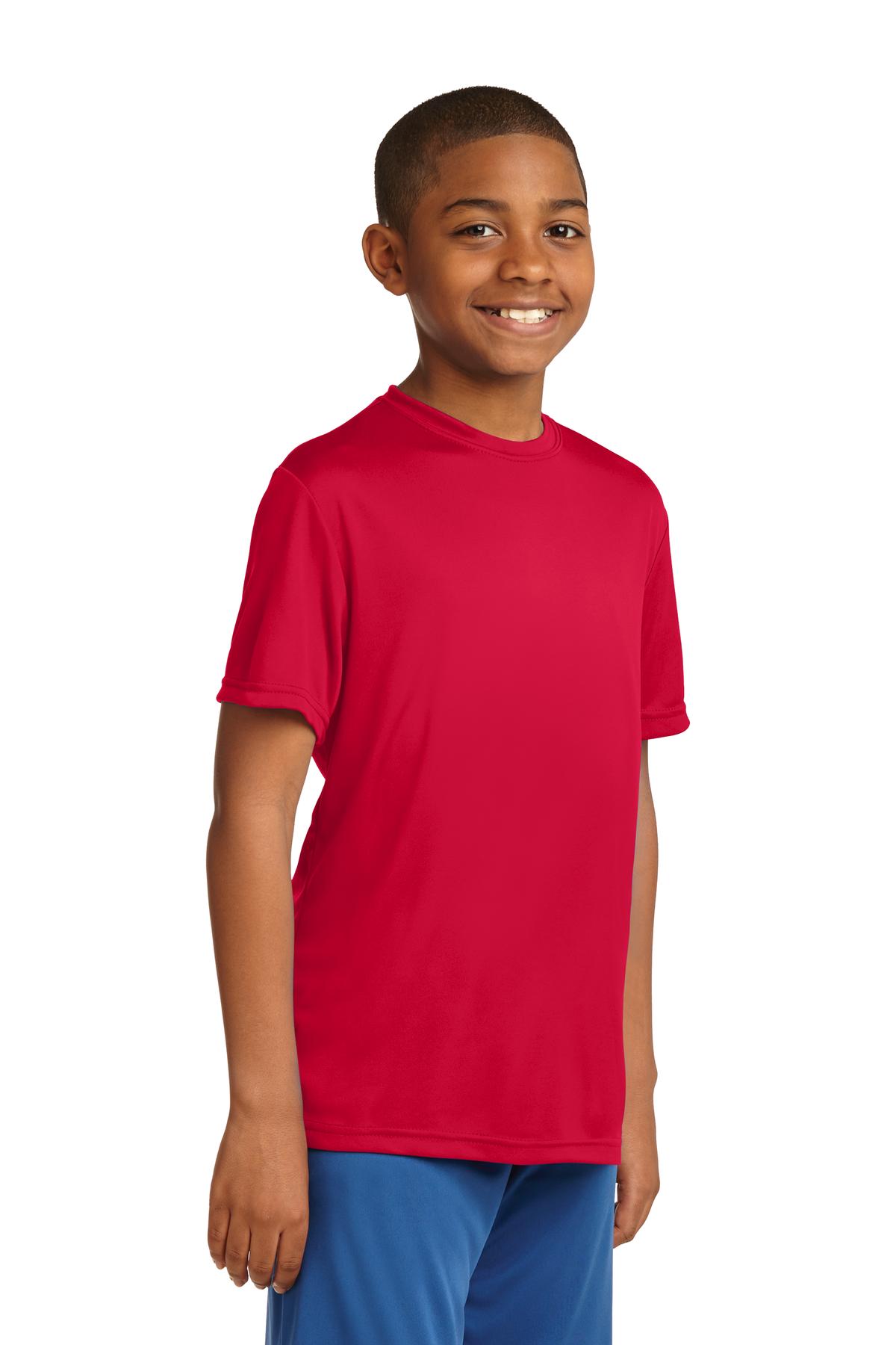 True Red Sport-Tek Youth PosiCharge Competitor Tee. YST350