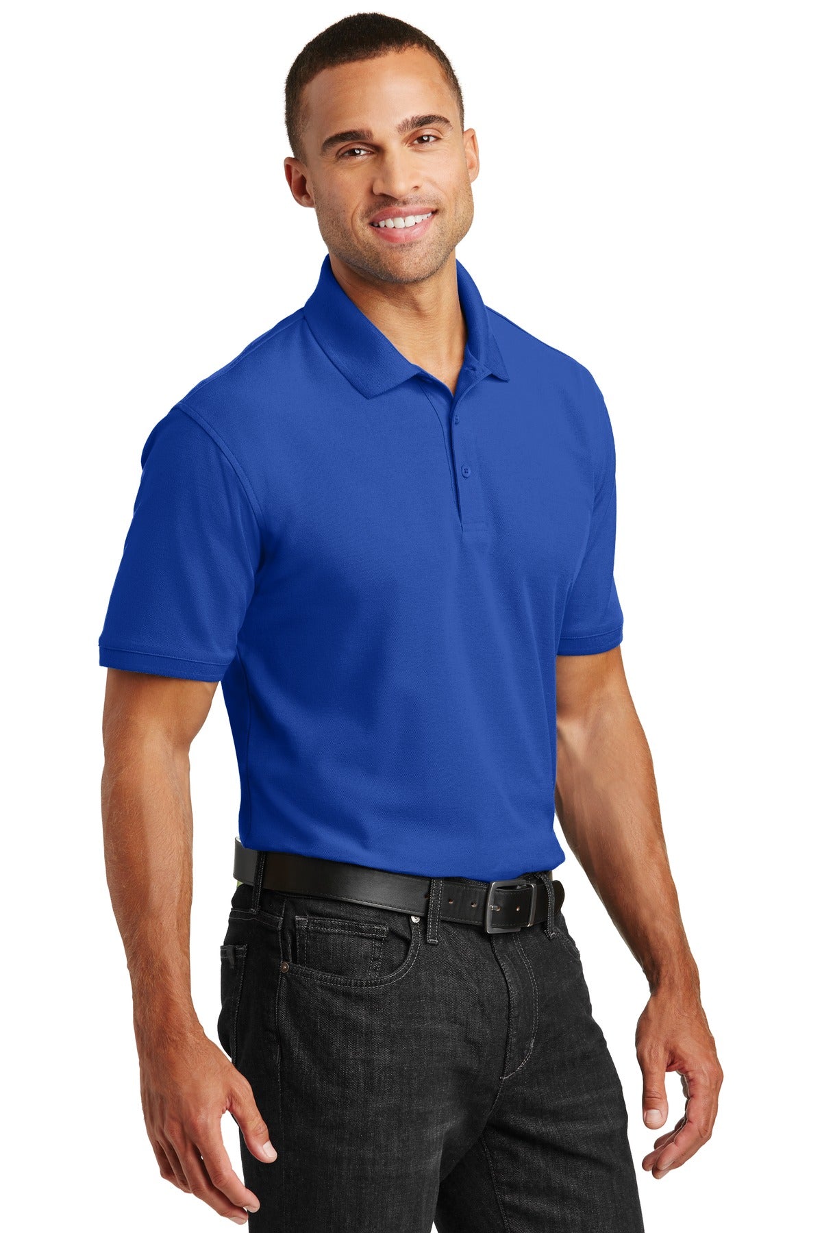 True Royal Port Authority Core Classic Pique Polo. K100