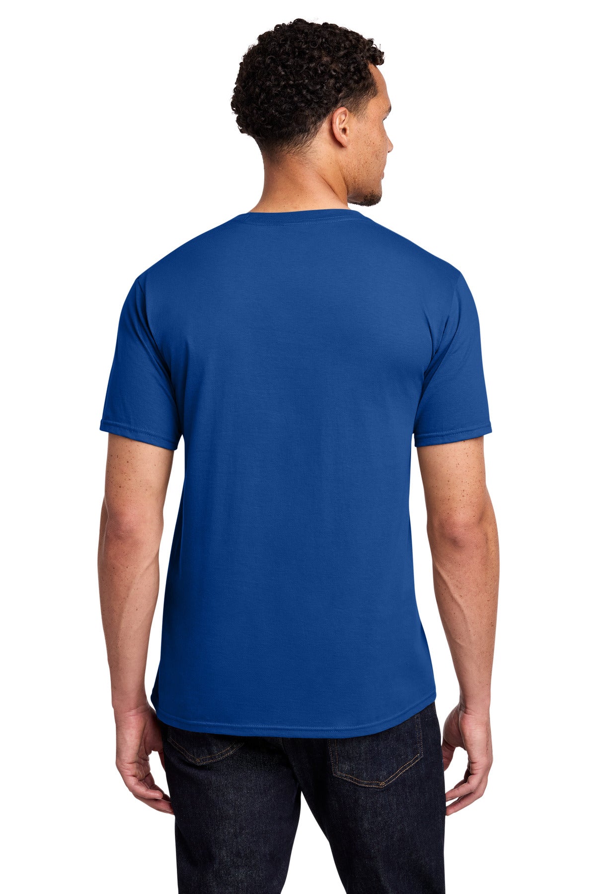 True Royal Port & Co Fan Favorite Tee. PC450
