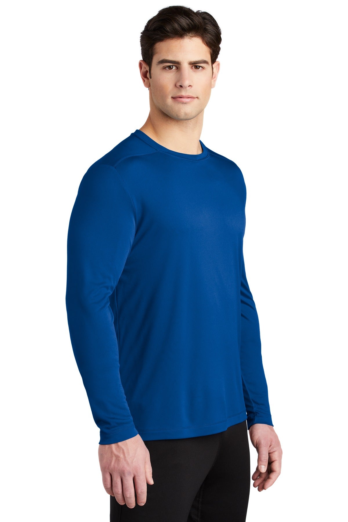 True Royal Sport-Tek Posi-UV Pro Long Sleeve Tee. ST420LS