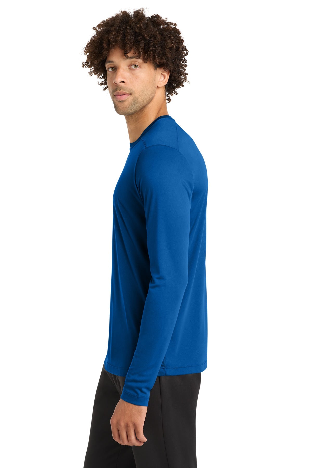 True Royal Sport-Tek Posi-UV Pro Long Sleeve Tee. ST420LS
