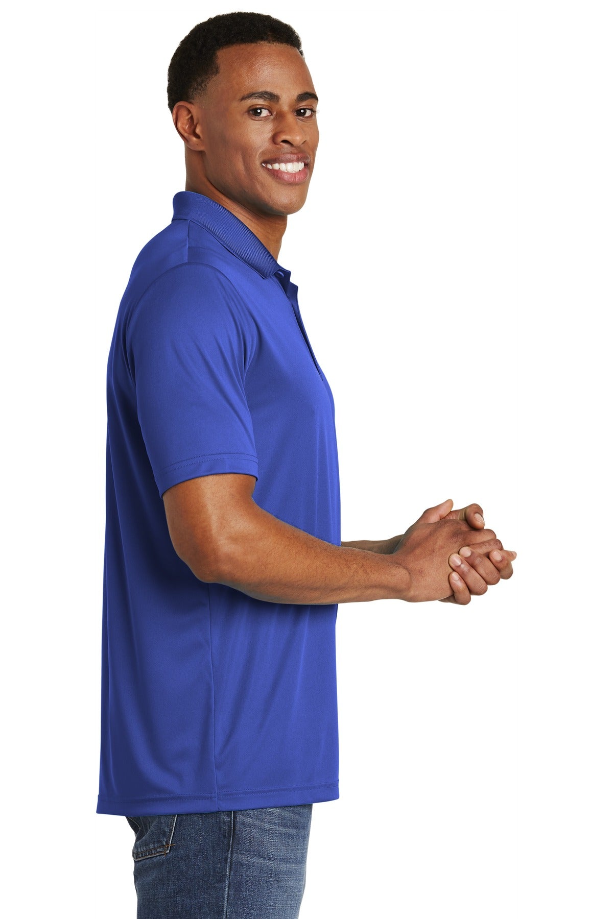 True Royal Sport-Tek PosiCharge Competitor Polo. ST550