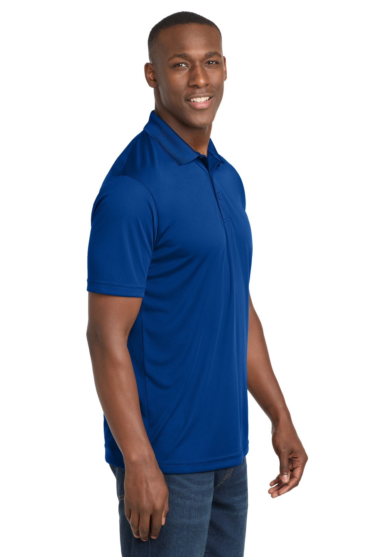 True Royal Sport-Tek PosiCharge Competitor Polo. ST550
