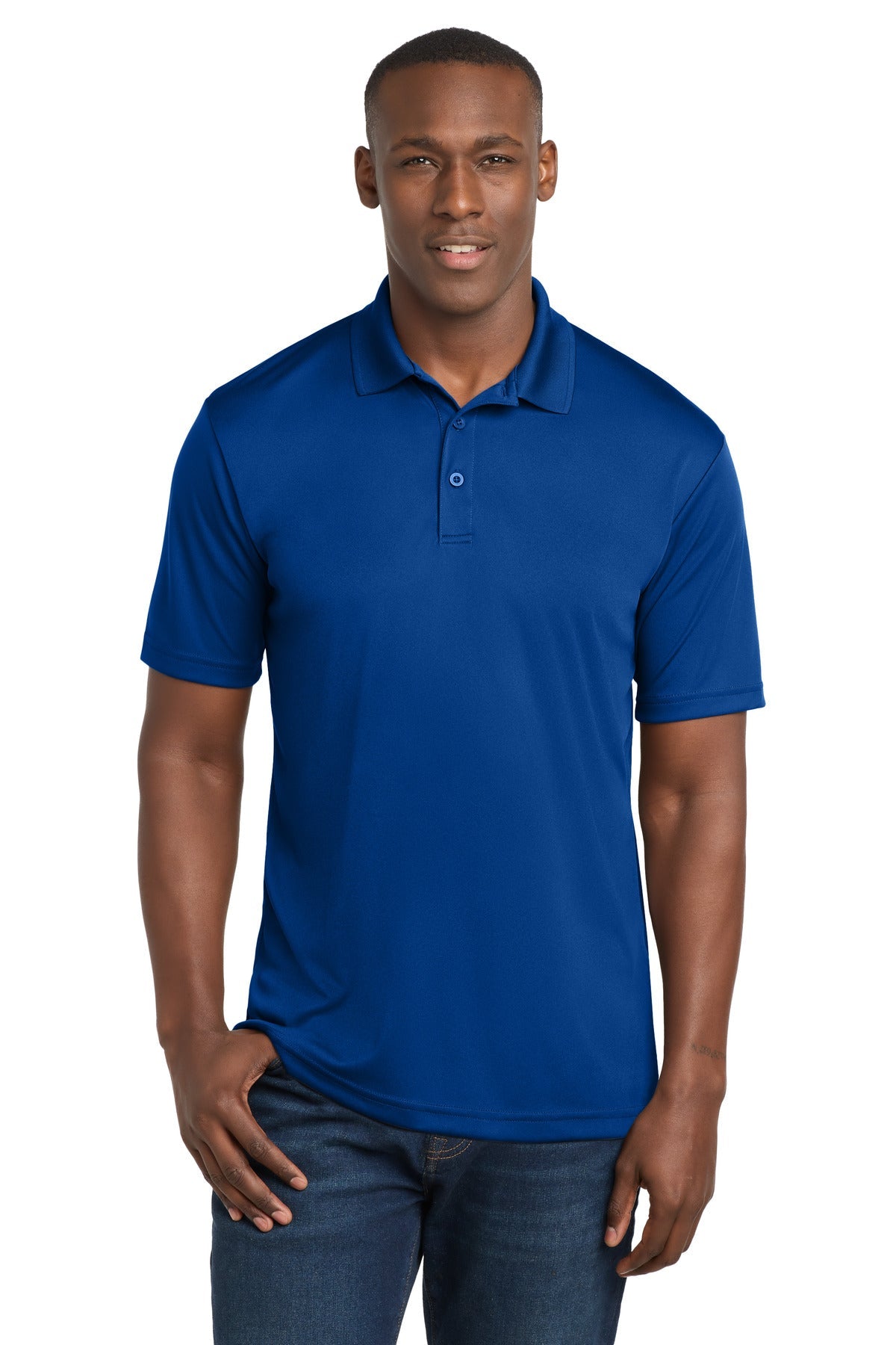 True Royal Sport-Tek PosiCharge Competitor Polo. ST550