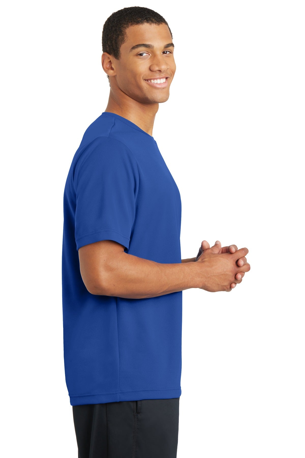 True Royal Sport-Tek PosiCharge RacerMesh Tee. ST340
