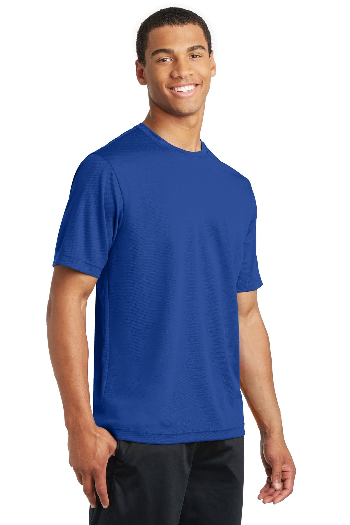 True Royal Sport-Tek PosiCharge RacerMesh Tee. ST340