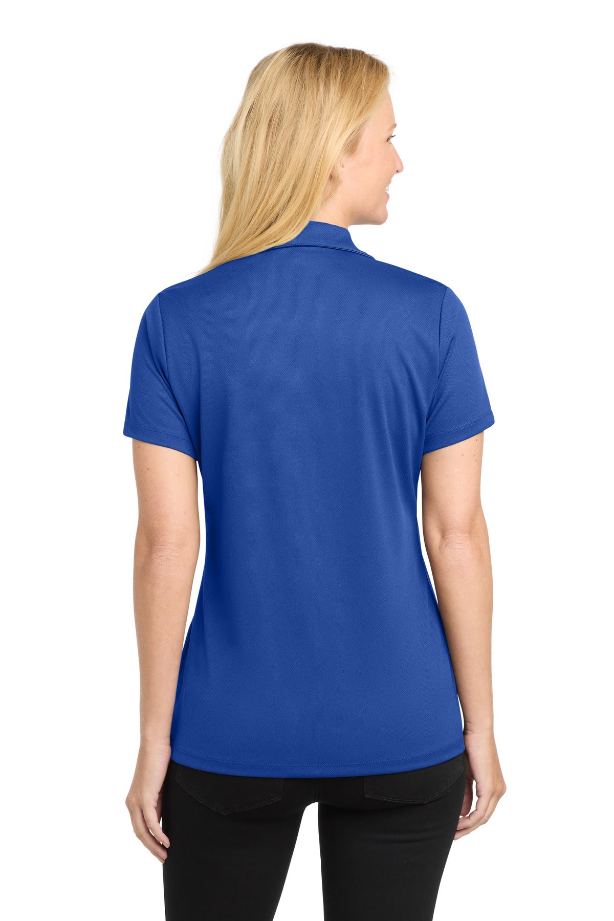 True Royal Sport-Tek Women's PosiCharge RacerMesh Polo. LST640