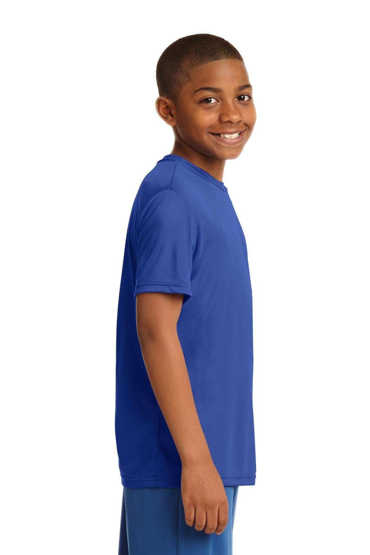 True Royal Sport-Tek Youth PosiCharge Competitor Tee. YST350