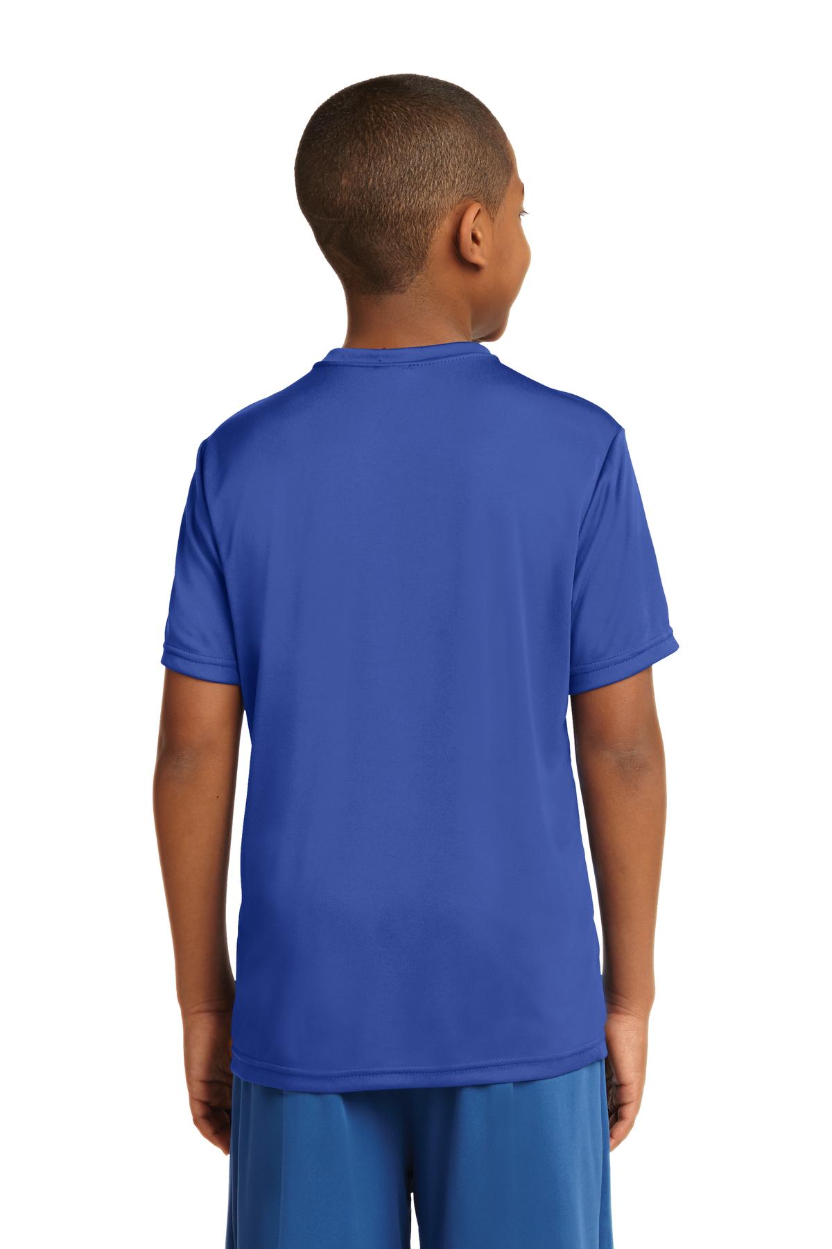 True Royal Sport-Tek Youth PosiCharge Competitor Tee. YST350