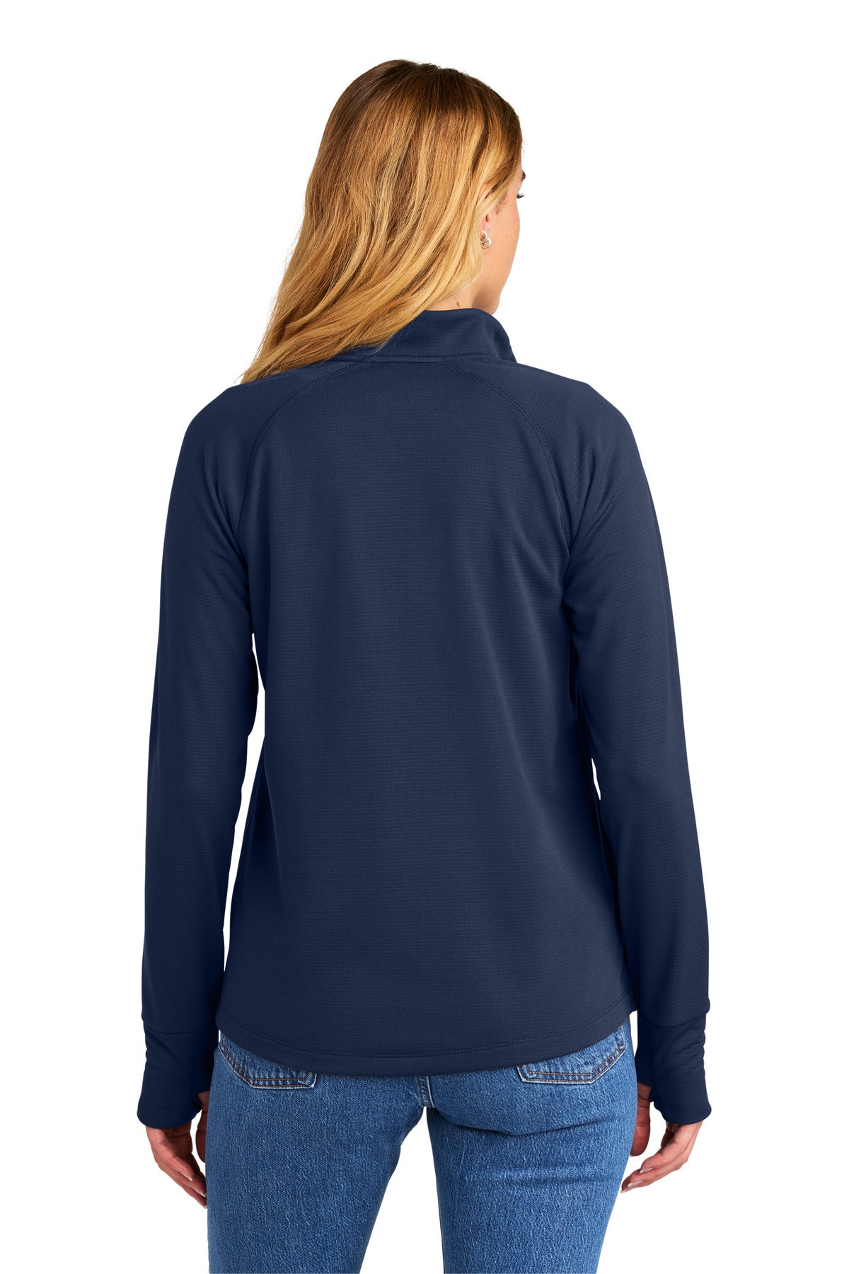 TrueNavy New Era Women's Stand Out 1/4-Zip LNEA515