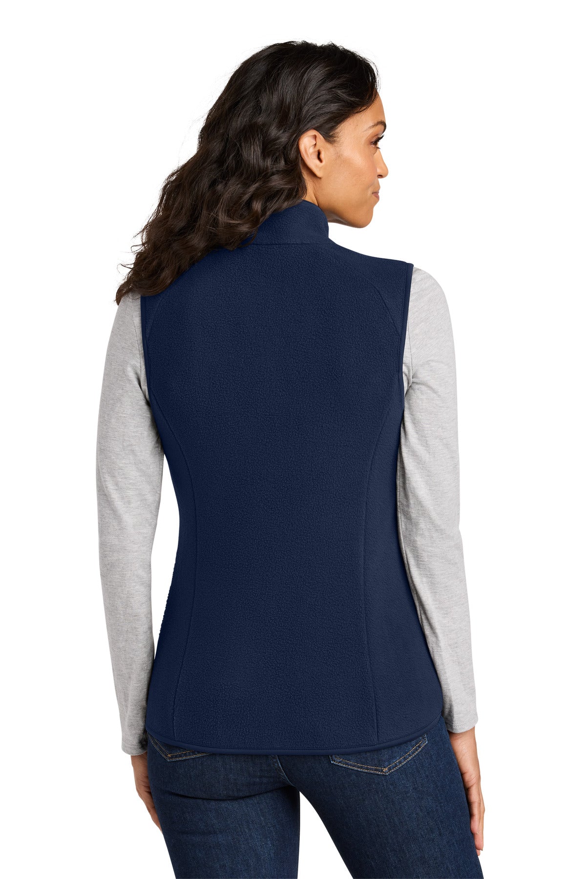 TrueNavy Port Authority Women's C-FREE Fleece Vest L702
