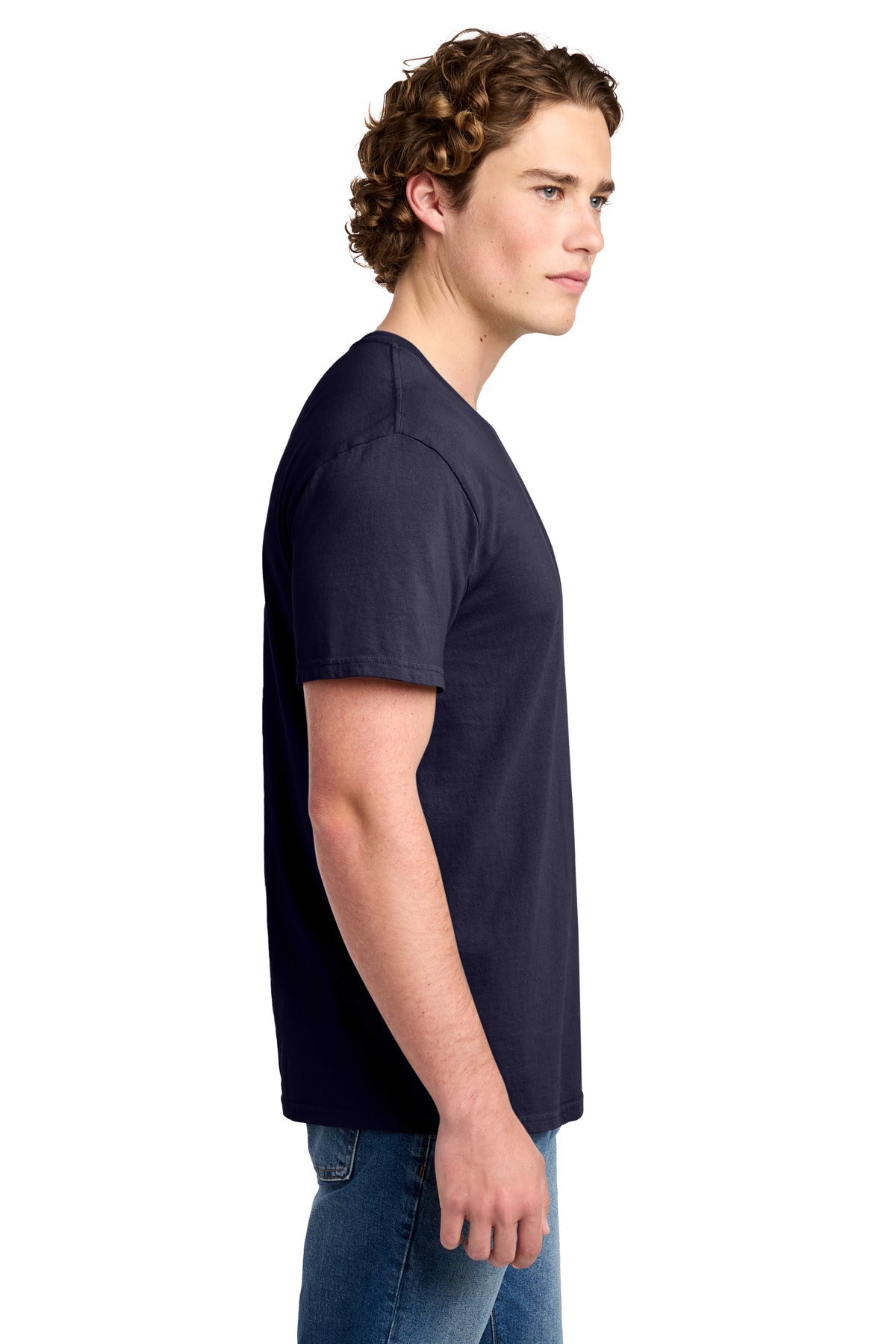 TrueNavy Port & Co Beach Wash Garment-Dyed Tee. PC099