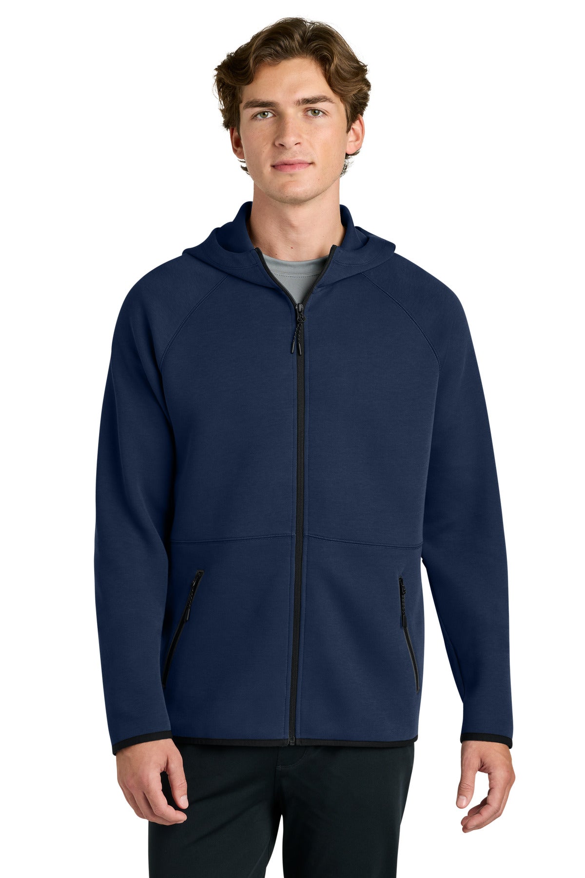 TrueNavy Sport-Tek Phenom Full-Zip Hoodie ST840
