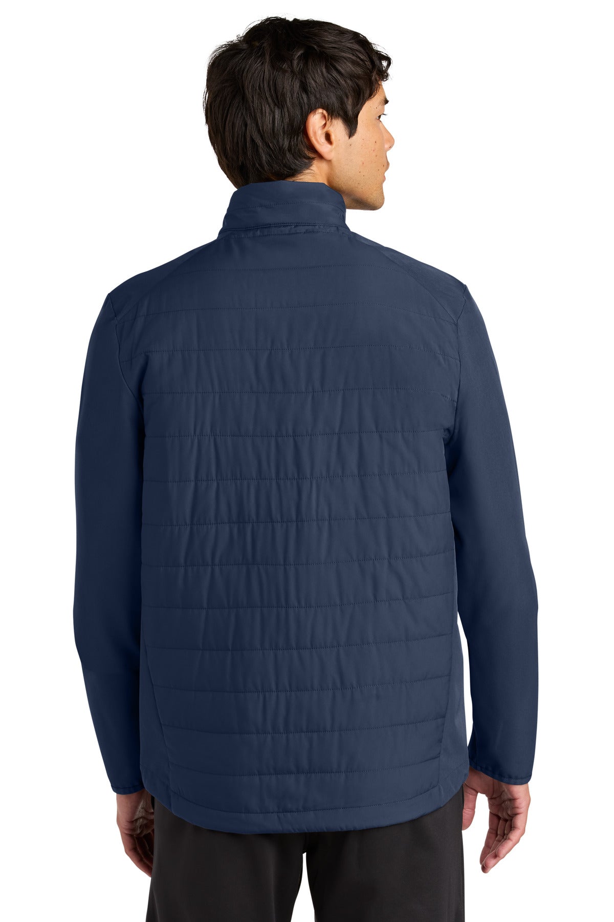 TrueNavy Sport-Tek Teknical Hybrid Jacket ST940