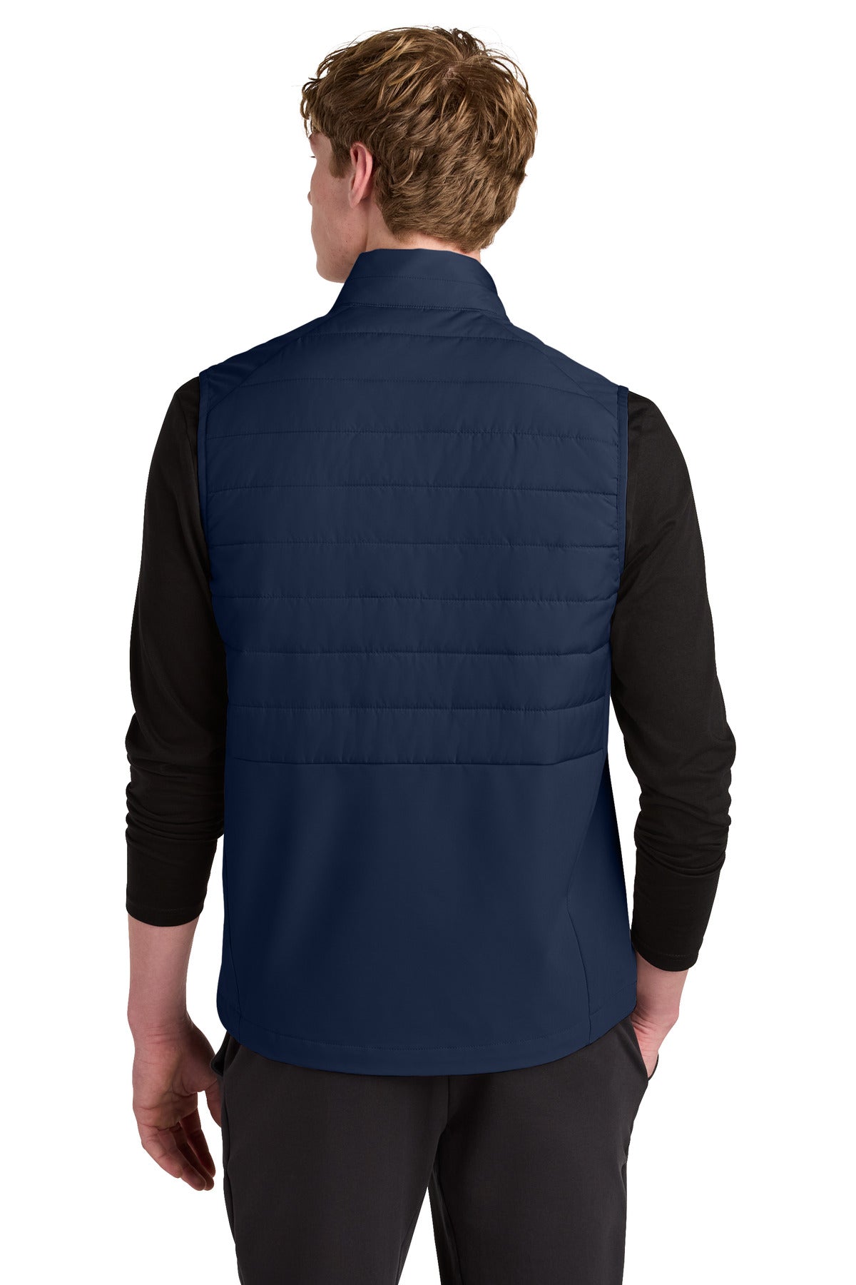 TrueNavy Sport-Tek Teknical Hybrid Vest ST941