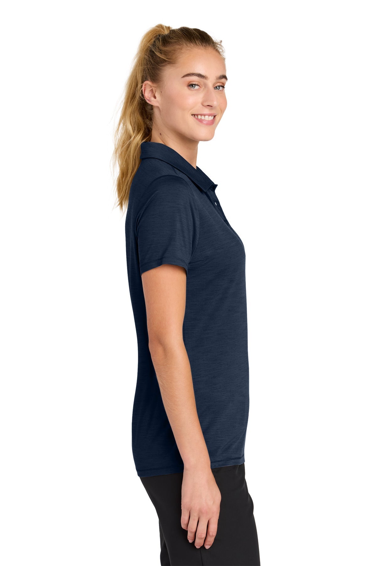 TrueNavy Sport-Tek Women's Versa Polo LST490