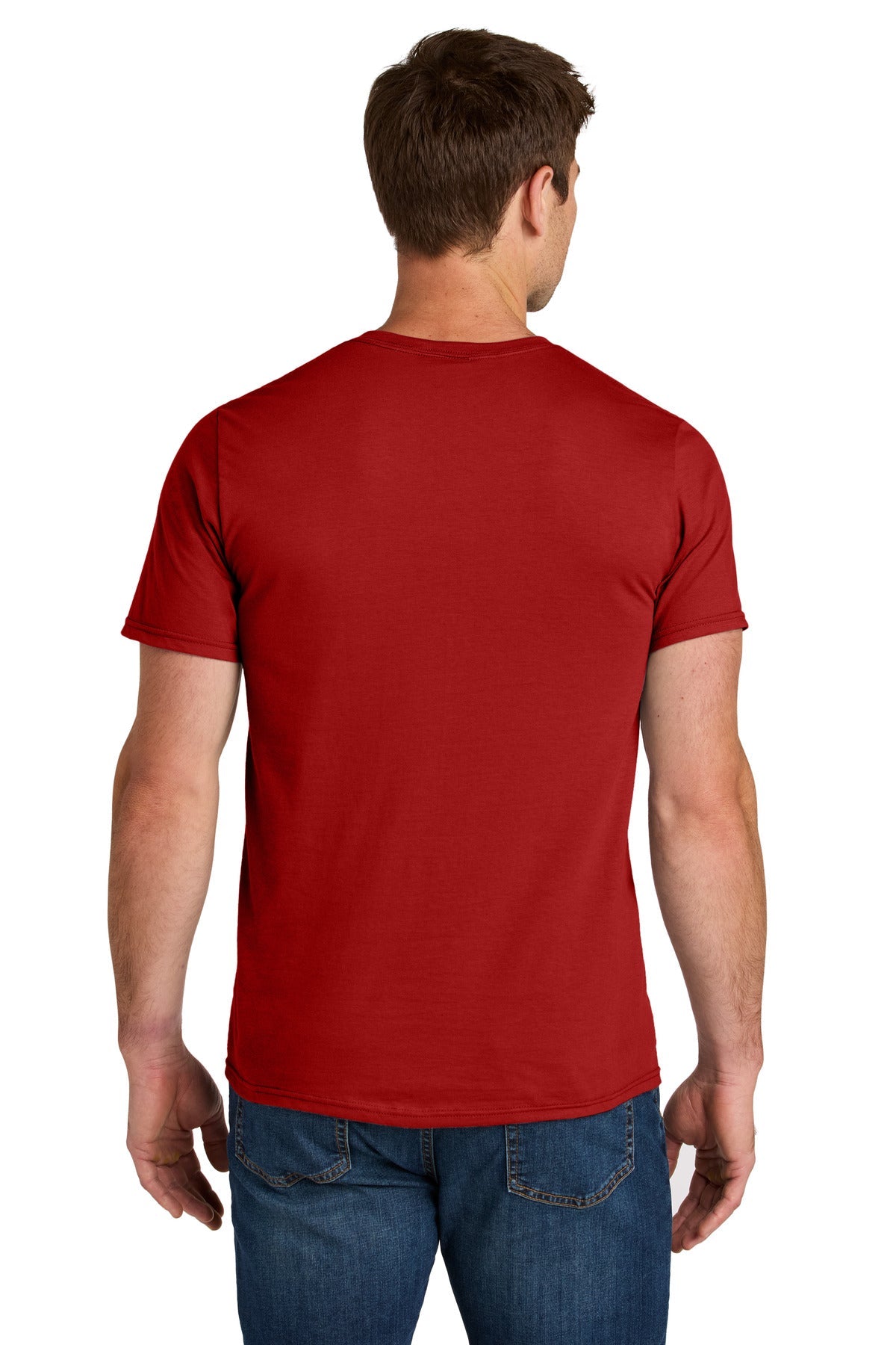 TrueRed Jerzees Ultimate Unisex Ring Spun T-Shirt IC46M