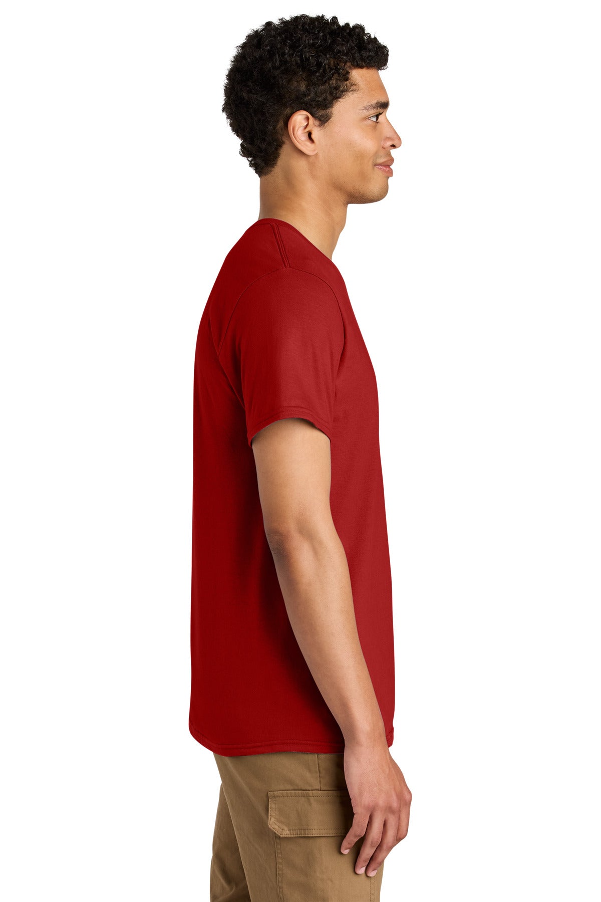 TrueRed Jerzees Unisex Premium Combed Ring Spun Cotton Tee 570M