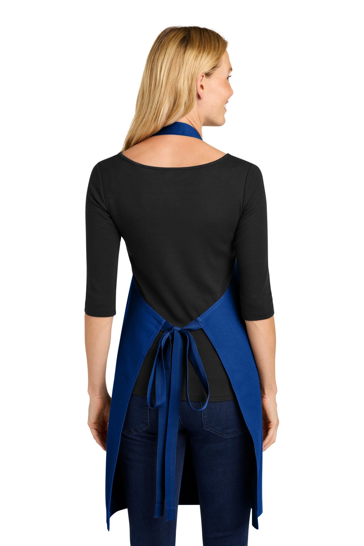 TrueRoyal Port Authority Signature Heavy Twill Bib Apron A900