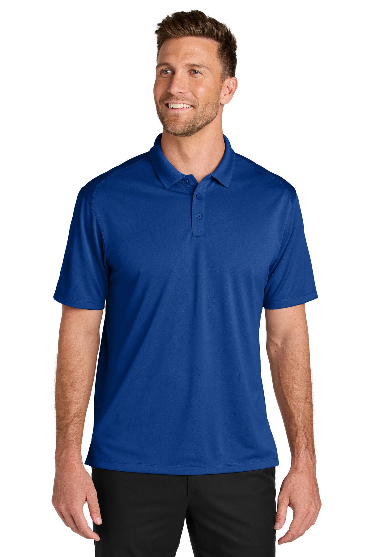 TrueRoyal Port Authority Tall Wearever Performance Pique Polo TLK240