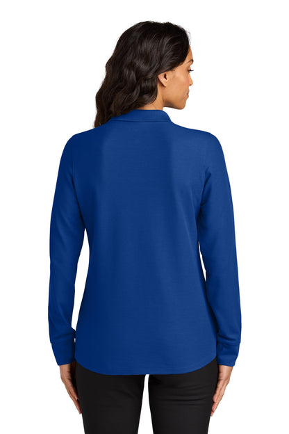TrueRoyal Port Authority Women's Wearever Signature Pique Long Sleeve Polo LK200LS