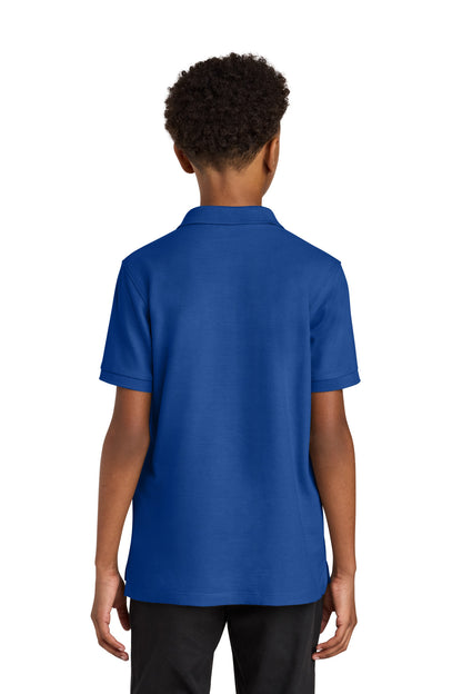 TrueRoyal Port Authority Youth Wearever Signature Pique Polo Y200