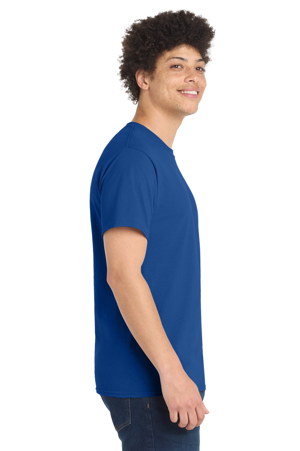TrueRoyal Port & Co Core Blend Tee. PC55