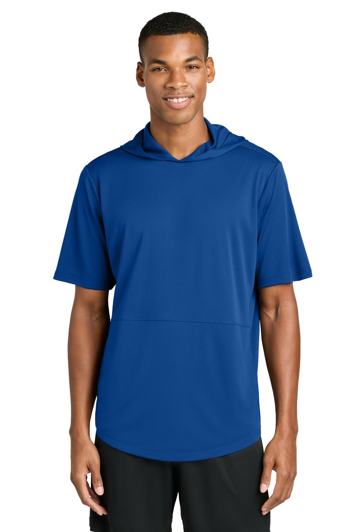 TrueRoyal Sport-Tek Club Short Sleeve Hoodie ST445