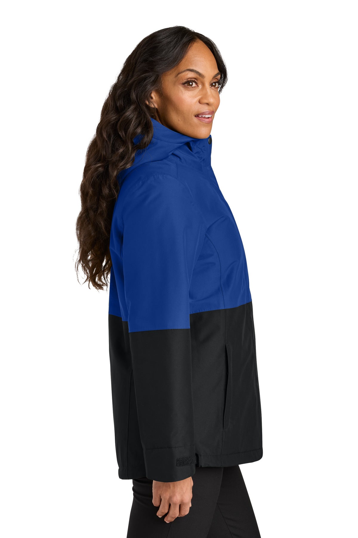TRy/DpBlk Port Authority Women's Insulated Heavy Ripstop Jacket L721