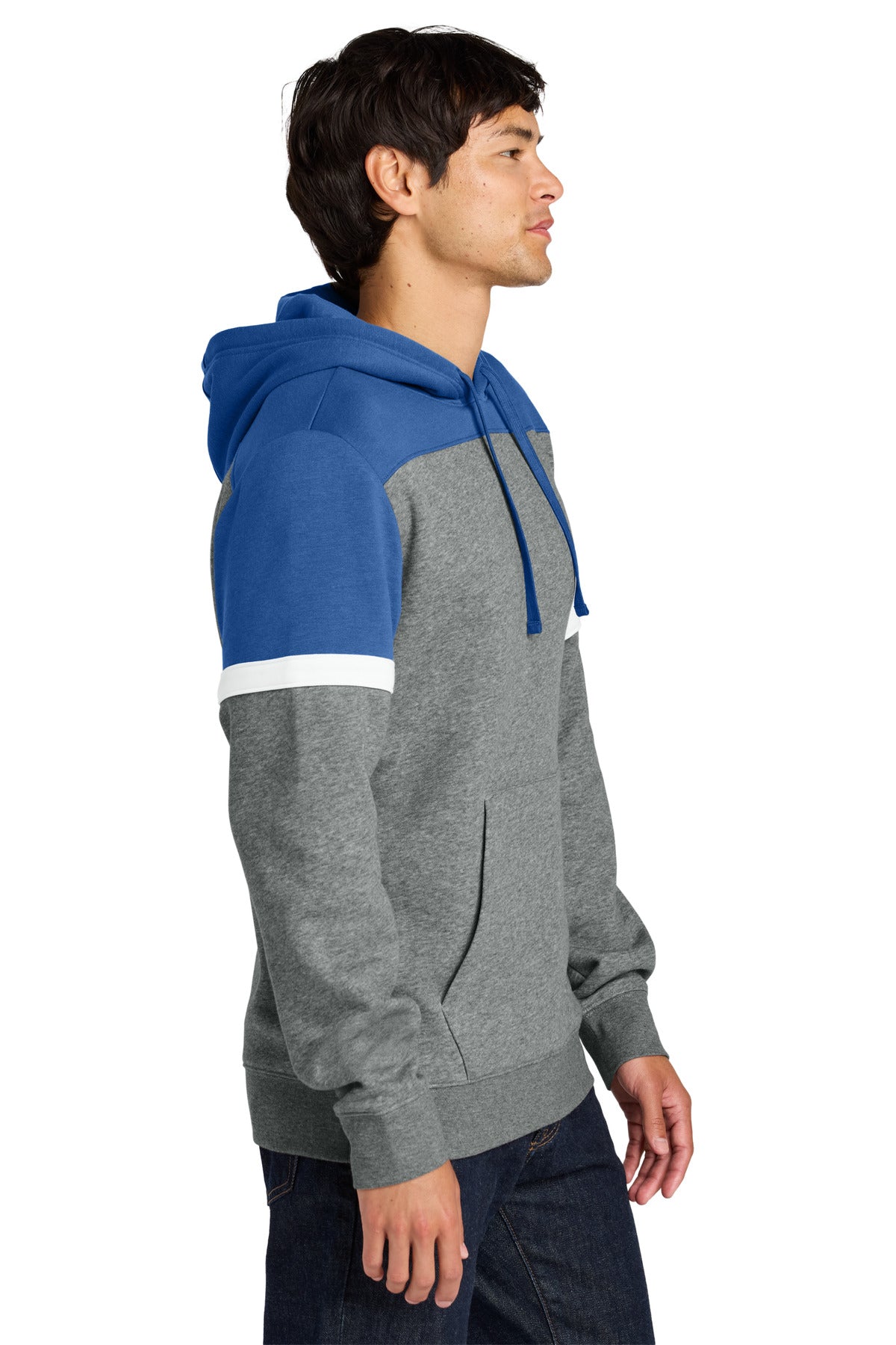 TRy/VtgHtr Sport-Tek Drive Fleece Colorblock Hoodie STF205