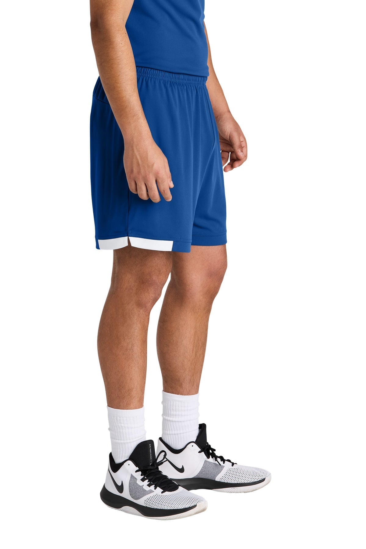 TRy/White Sport-Tek Club 7" Short ST442