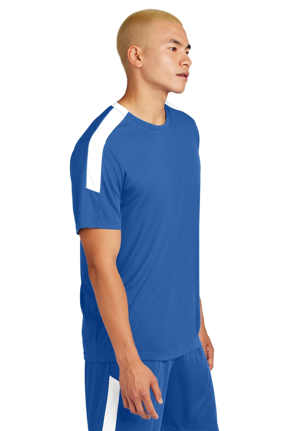 TRy/White Sport-Tek Competitor United Crew ST100