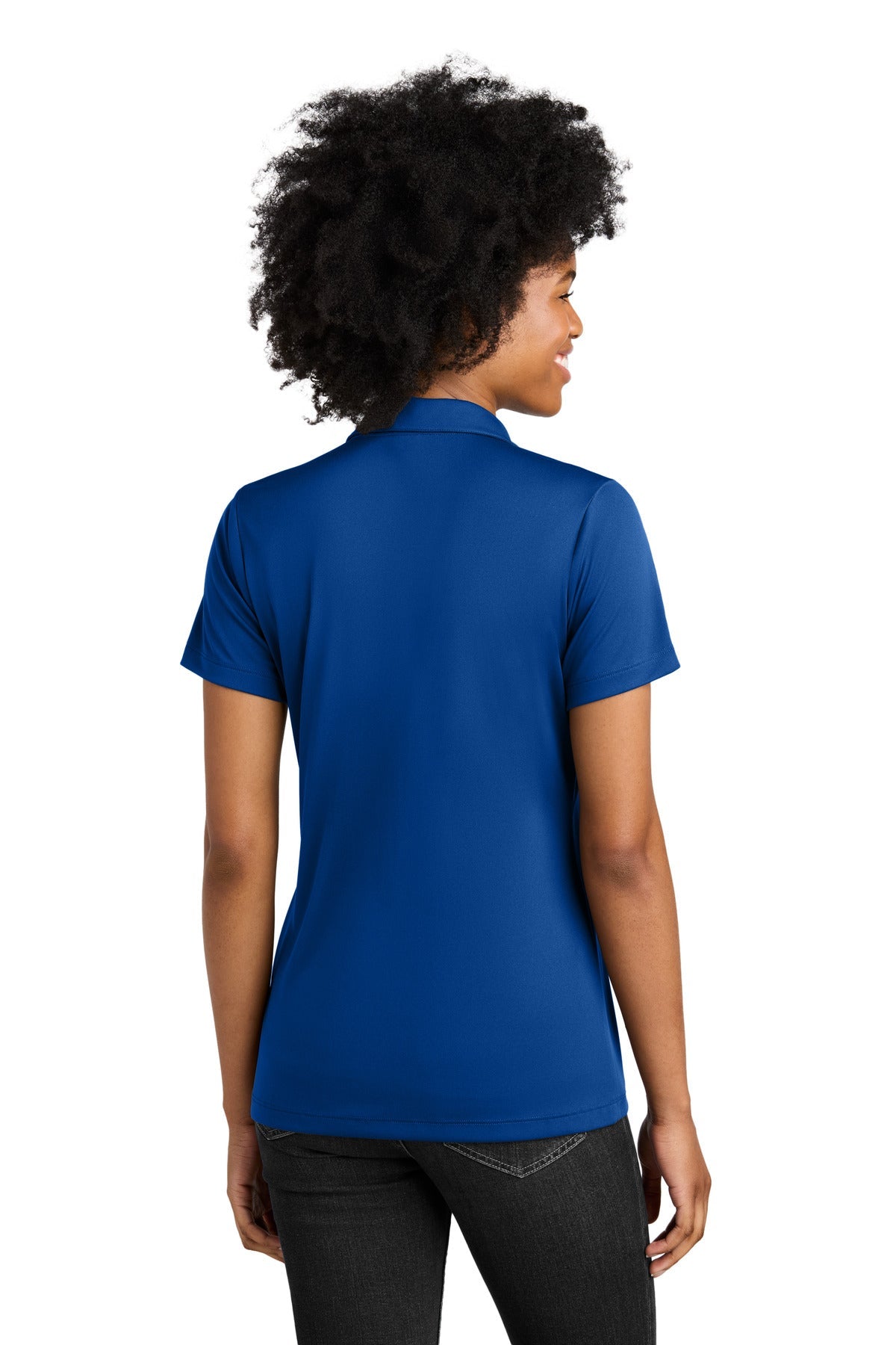 TRy/White Sport-Tek Women's Competitor United Polo LST104