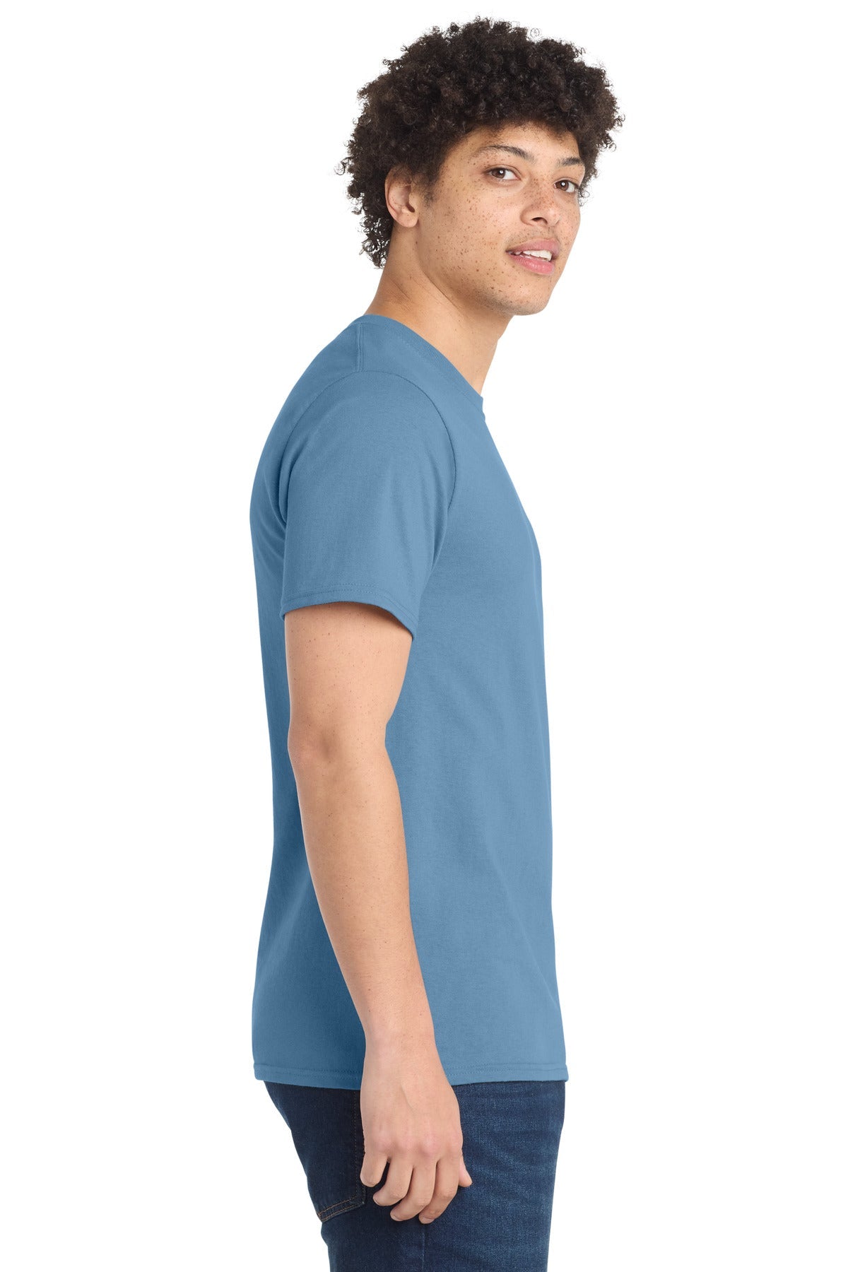 TundraBlu Port & Co Essential Tee. PC61