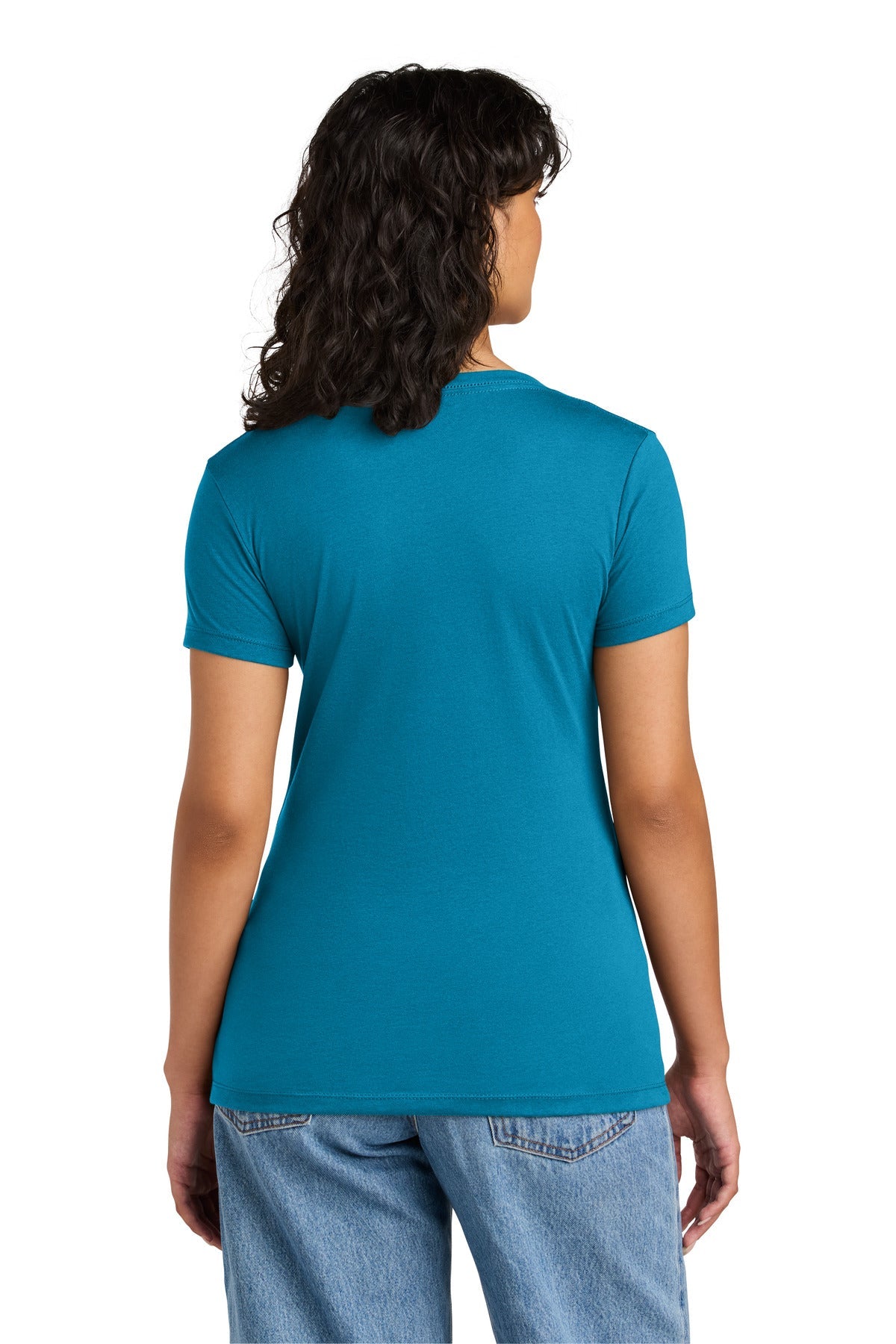 Turquoise Next Level Apparel Women's Ideal V-Neck Tee NL1540
