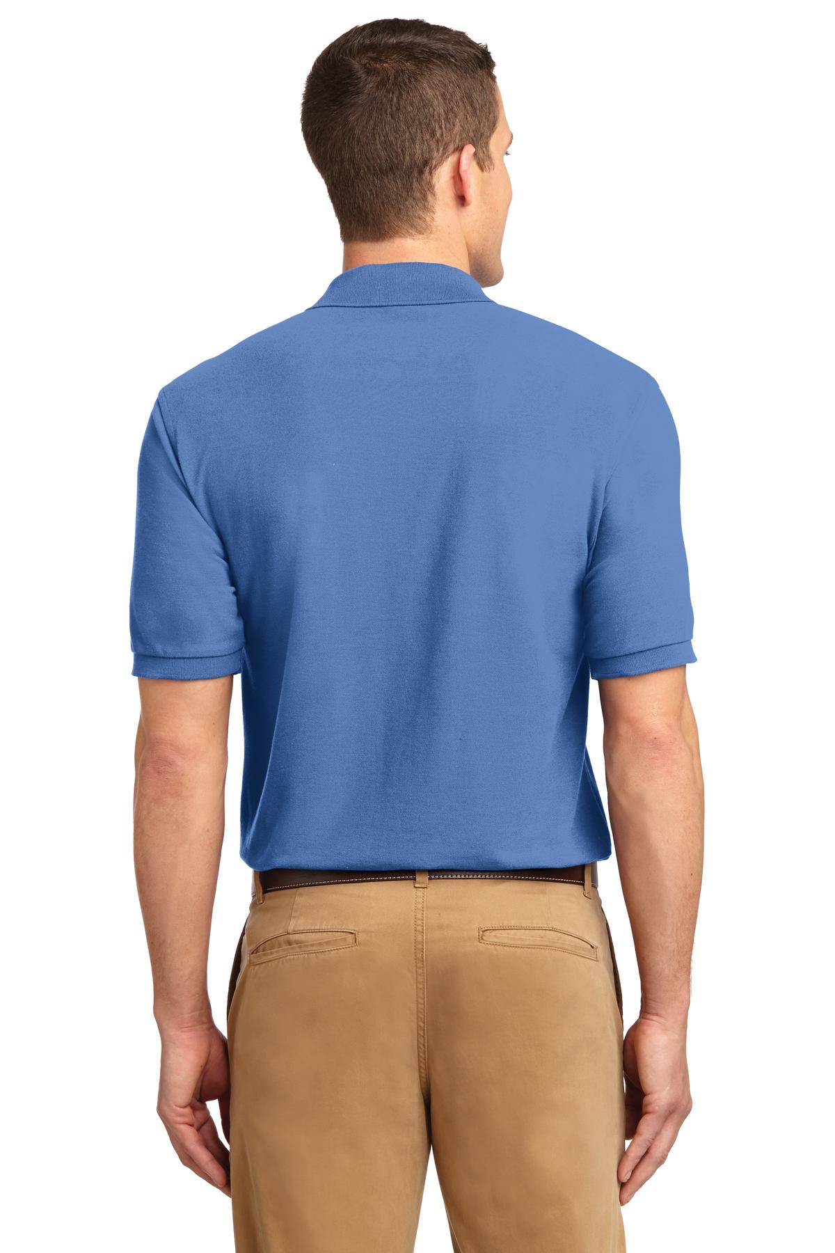 UltramarineBlu Port Authority Extended Size Silk Touch Polo K500ES