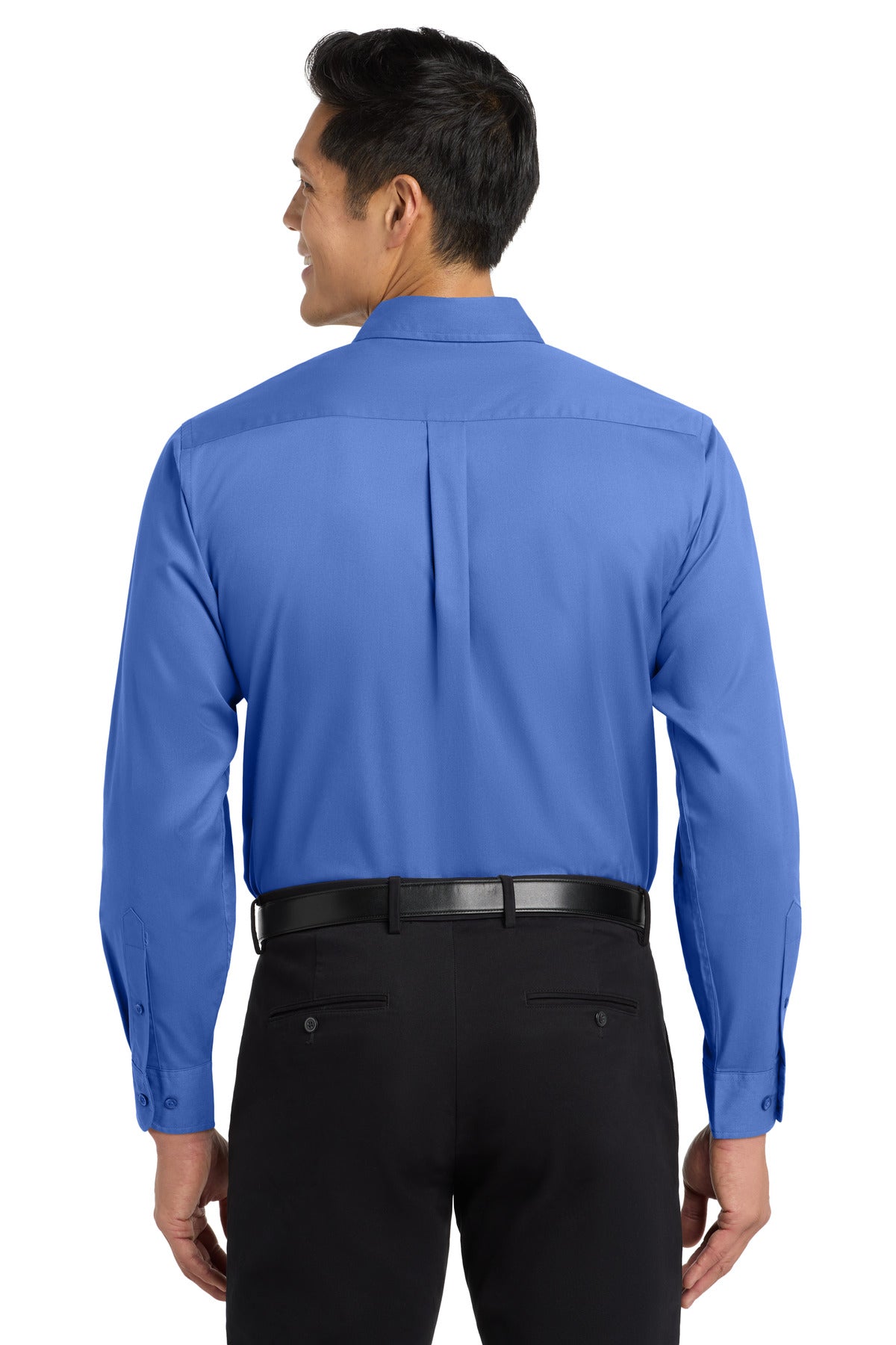 Ultramarne Blu Port Authority Long Sleeve Easy Care Shirt S608
