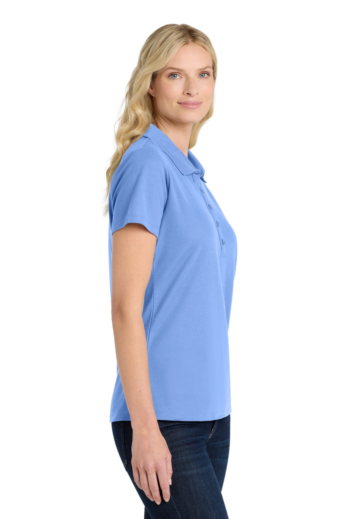 UltramrnBl Port Authority Women's SuperPro React Polo. LK810