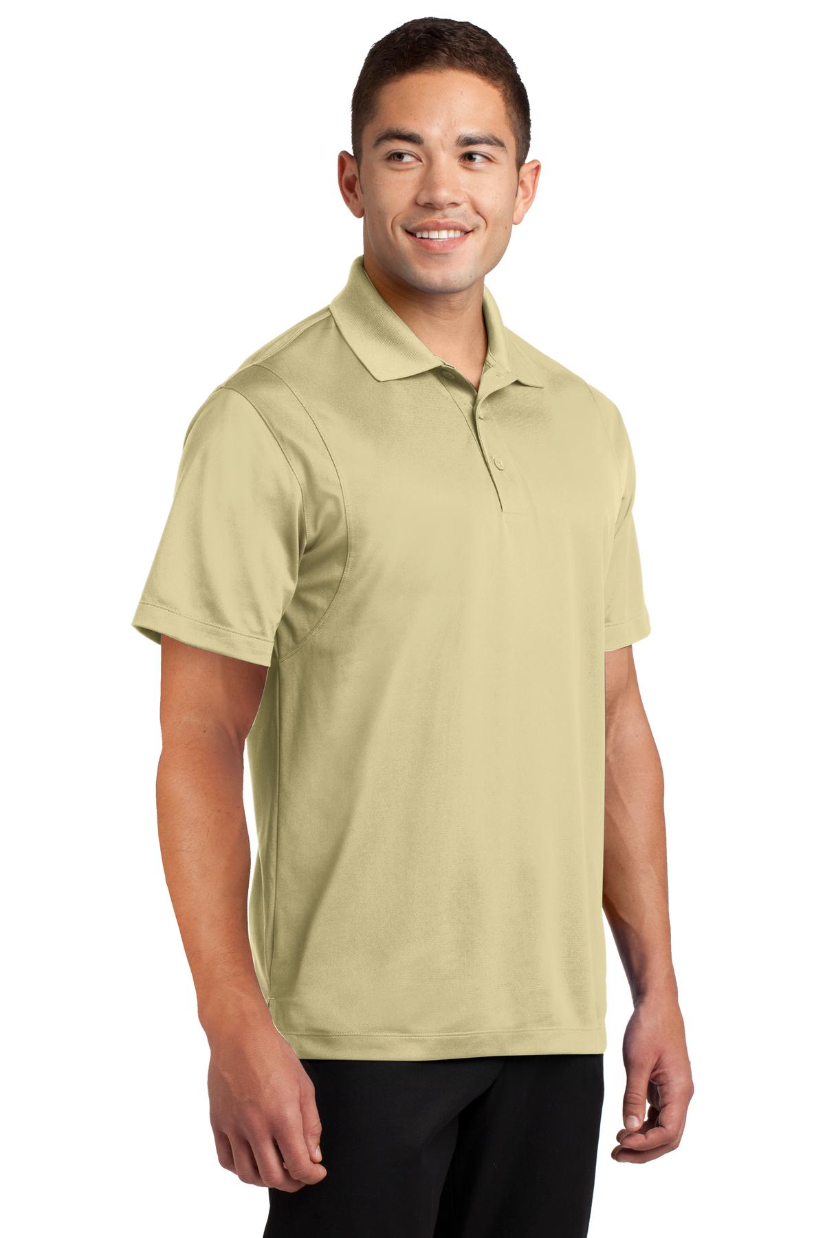 Vegas Gold Sport-Tek Micropique Sport-Wick Polo. ST650