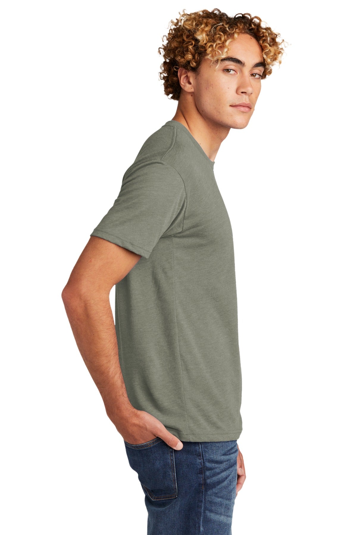 VenetnGray Next Level Apparel Adult Tri-Blend Tee. NL6010