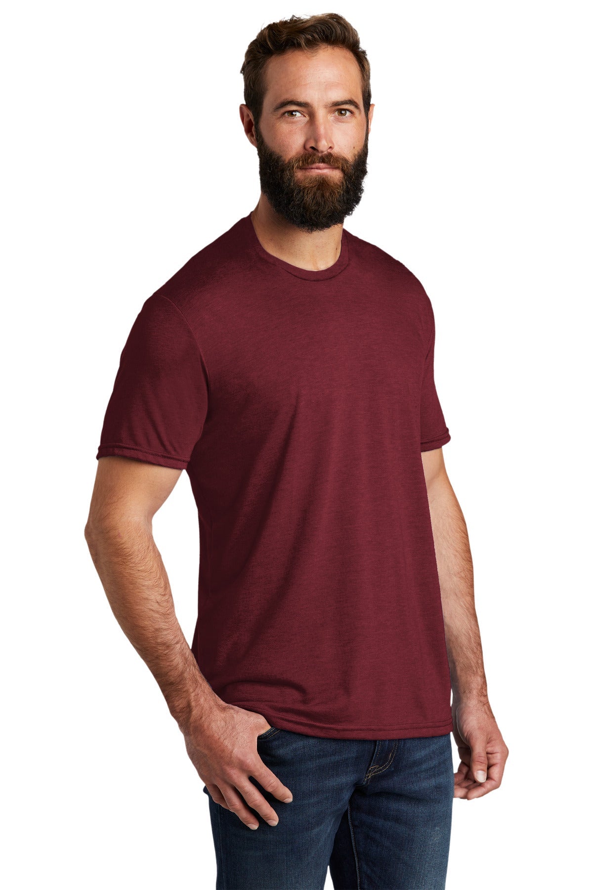 Vino Red Allmade Unisex Tri-Blend Tee AL2004